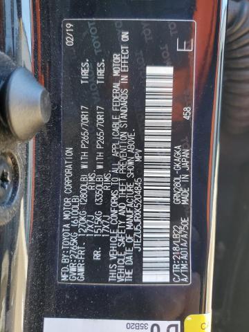 2019 TOYOTA 4RUNNER SR - JTEZU5JRXK5204845