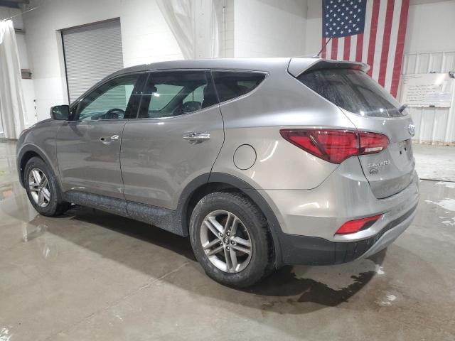 HYUNDAI SANTA FE S 2018 gray  gas 5NMZTDLB0JH072658 photo #3