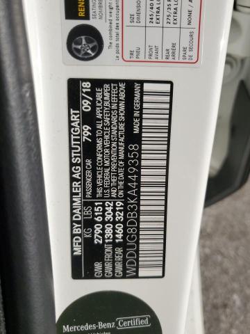 2019 MERCEDES-BENZ S 560 WDDUG8DB3KA449358