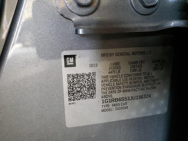 2018 CHEVROLET VOLT PREMI - 1G1RB6S53JU156324