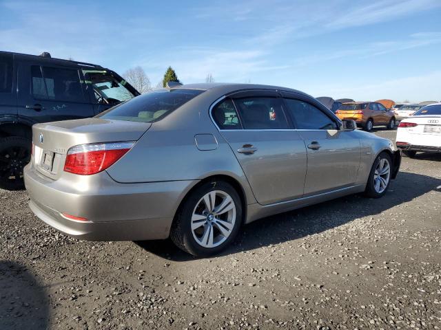 BMW 528I 2009 beige  gas WBANU53589C123021 photo #4