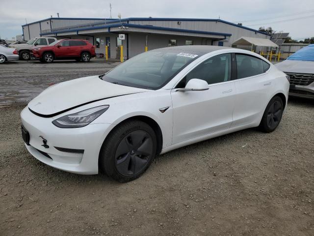 TESLA MODEL 3 2020 white  electric 5YJ3E1EA9LF645032 photo #1