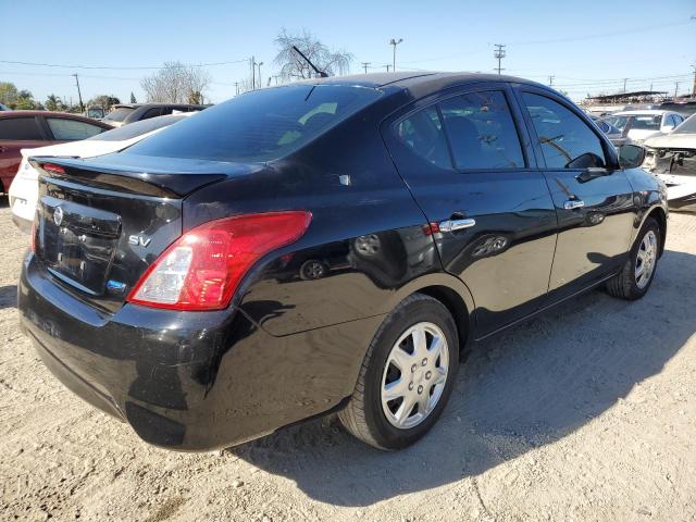 NISSAN VERSA S 2015 black sedan 4d gas 3N1CN7AP3FL905656 photo #4