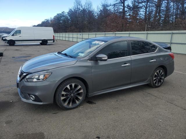 NISSAN SENTRA S 2019 charcoal  gas 3N1AB7AP6KY264581 photo #1