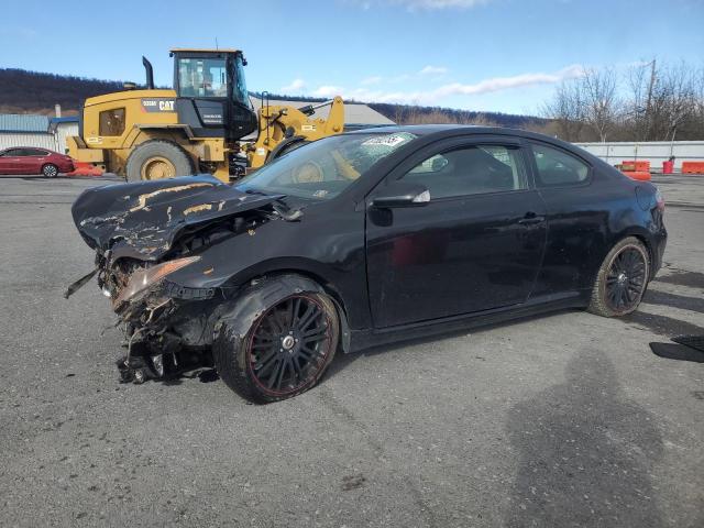 TOYOTA SCION TC 2009 black hatchbac gas JTKDE167190301539 photo #1