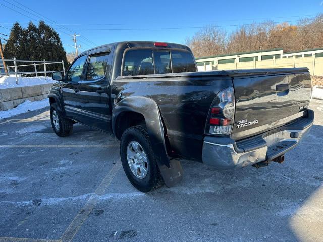 TOYOTA TACOMA DOU 2006 black crew pic gas 5TELU42N76Z265055 photo #3