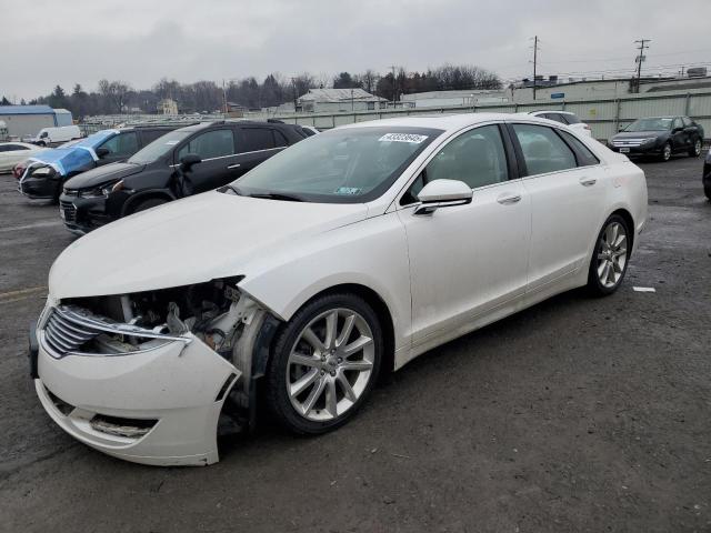 LINCOLN MKZ HYBRID 2016 white  hybrid engine 3LN6L2LU1GR606053 photo #1