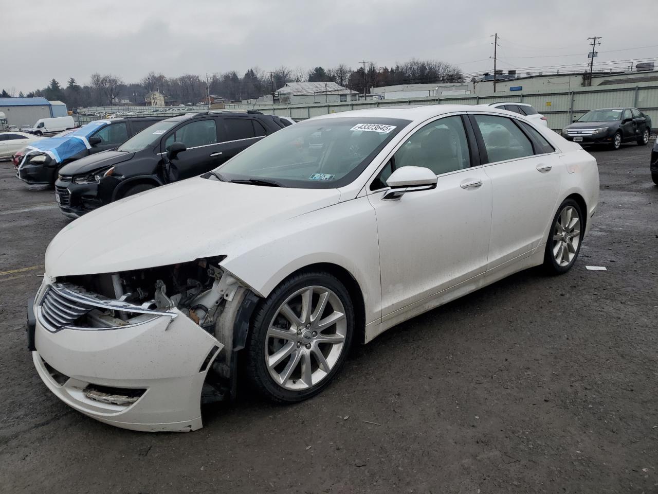  Salvage Lincoln MKZ