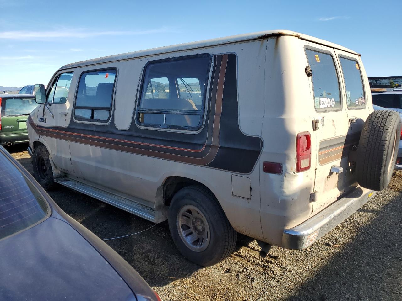 Lot #3056814551 1983 DODGE RAM VAN B2