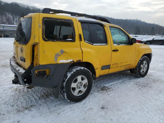 NISSAN XTERRA OFF 2005 yellow  gas 5N1AN08W15C608481 photo #4