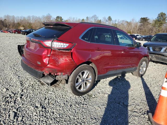 FORD EDGE SEL 2018 burgundy  gas 2FMPK3J91JBC24851 photo #4