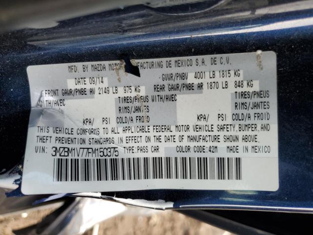 2015 MAZDA 3 TOURING - 3MZBM1V77FM150375
