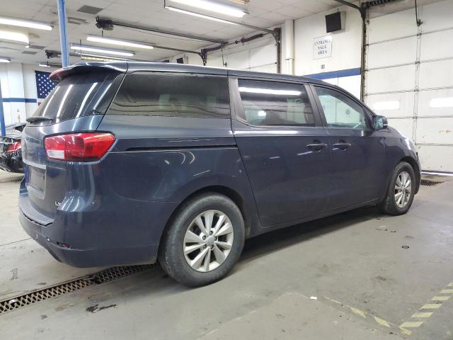 KIA SEDONA LX 2017 blue sports v gas KNDMB5C17H6219799 photo #4