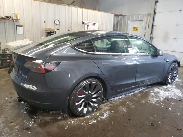 Vin: 5yj3e1ec9pf628027, lot: 42935435, tesla model 3 20233