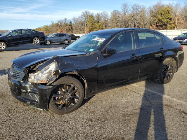 INFINITI G37 2009 black  gas JNKCV61F29M359682 photo #1