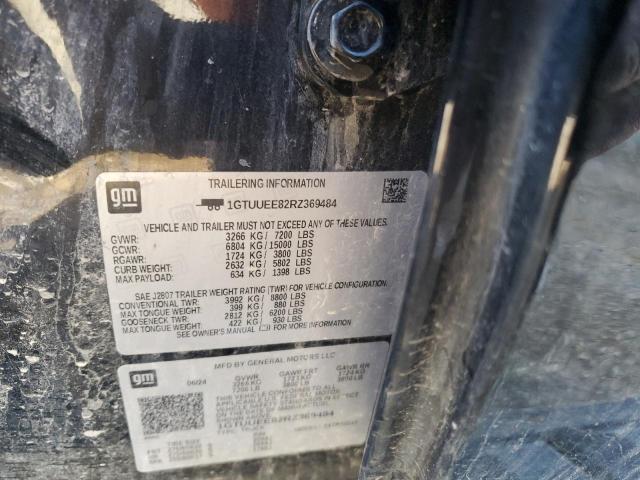 2024 GMC SIERRA K15 - 1GTUUEE82RZ369484