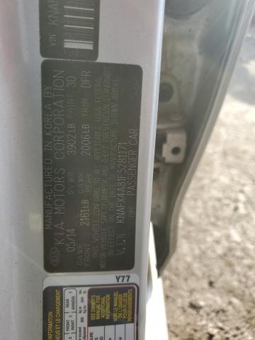 2015 KIA FORTE EX - KNAFX4A81F5281171