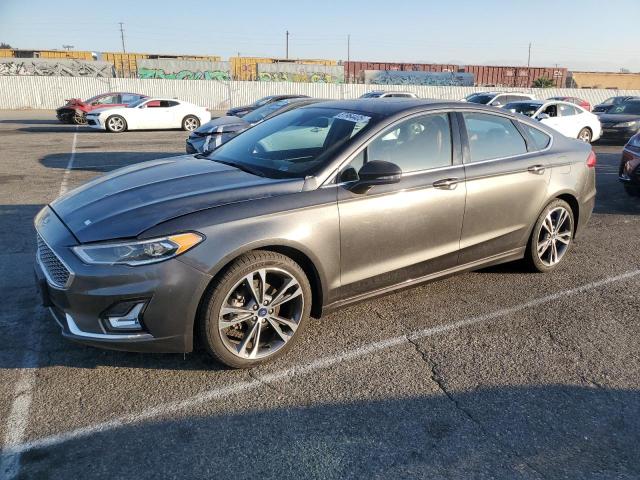 FORD FUSION TIT 2019 charcoal  gas 3FA6P0K92KR179281 photo #1