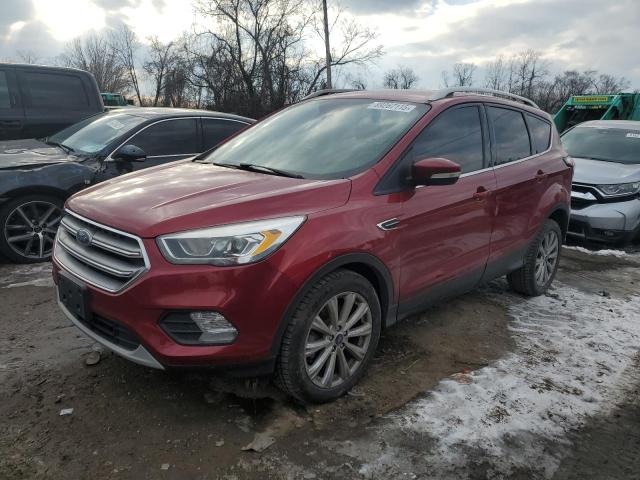 FORD ESCAPE TIT 2017 red 4dr spor gas 1FMCU9JD0HUB55414 photo #1