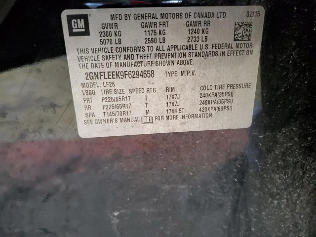 2015 CHEVROLET EQUINOX LS - 2GNFLEEK9F6294658