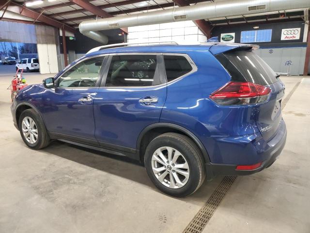 NISSAN ROGUE S 2018 blue  gas 5N1AT2MV2JC814305 photo #3