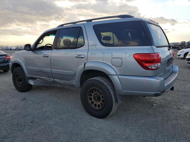 TOYOTA SEQUOIA SR 2006 silver  gas 5TDZT34A86S274233 photo #3