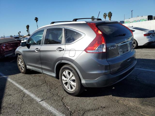 HONDA CR-V EXL 2013 gray  gas 2HKRM3H74DH516837 photo #3