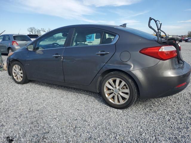 KIA FORTE EX 2014 gray sedan 4d gas KNAFX4A86E5047252 photo #3