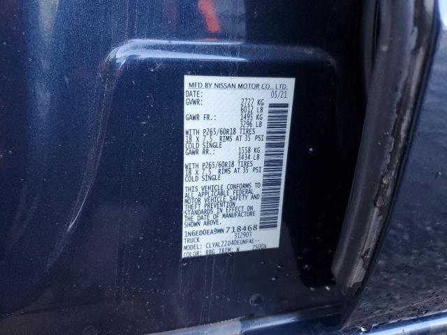 2021 NISSAN FRONTIER S - 1N6ED0EA9MN718468