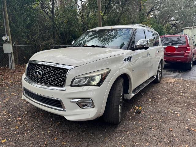 INFINITI QX80 2015 white 4dr spor gas JN8AZ2NFXF9572172 photo #3