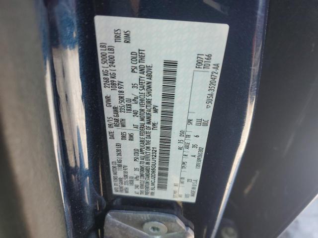 2016 LINCOLN MKC SELECT 5LMCJ2D95GUJ12321