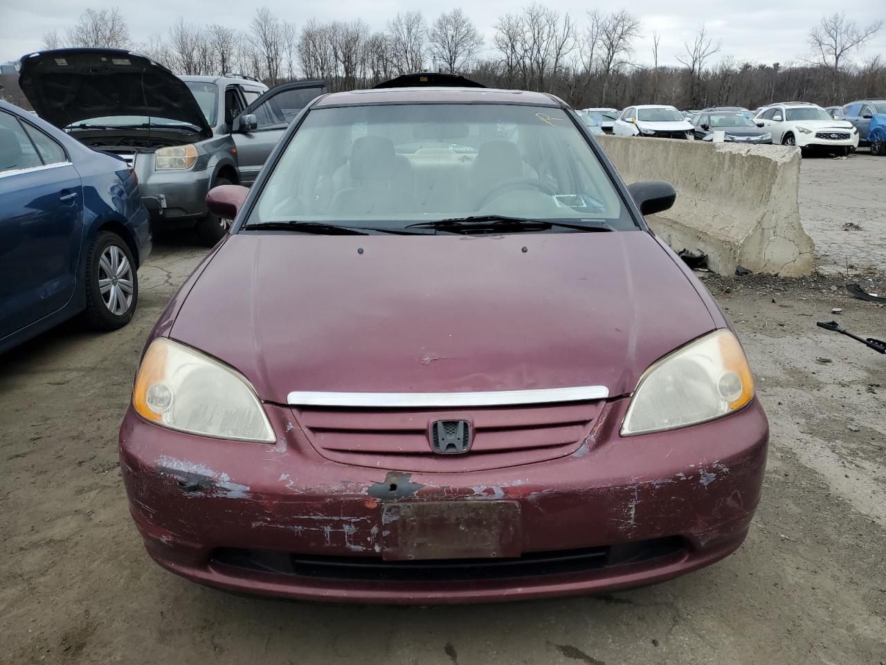 Lot #3050302920 2002 HONDA CIVIC EX