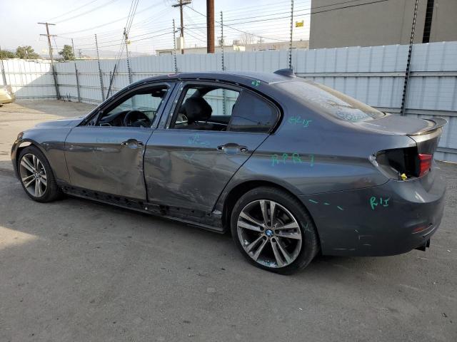 BMW 330 I 2017 gray  gas WBA8B9G57HNU48864 photo #3