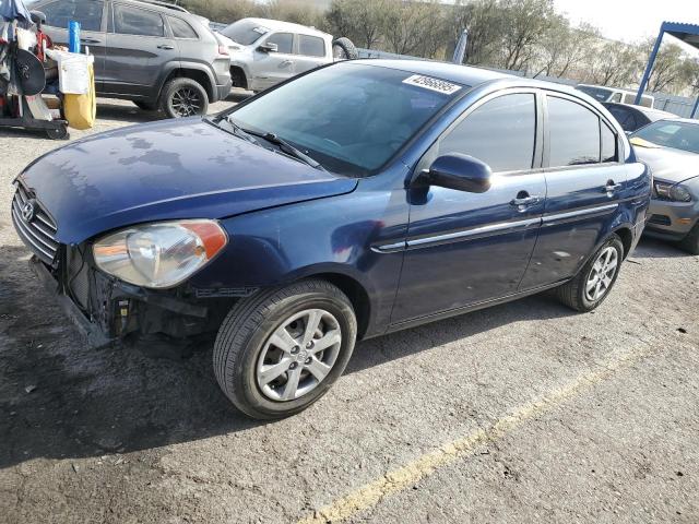 HYUNDAI ACCENT GLS 2010 blue  gas KMHCN4AC0AU450297 photo #1