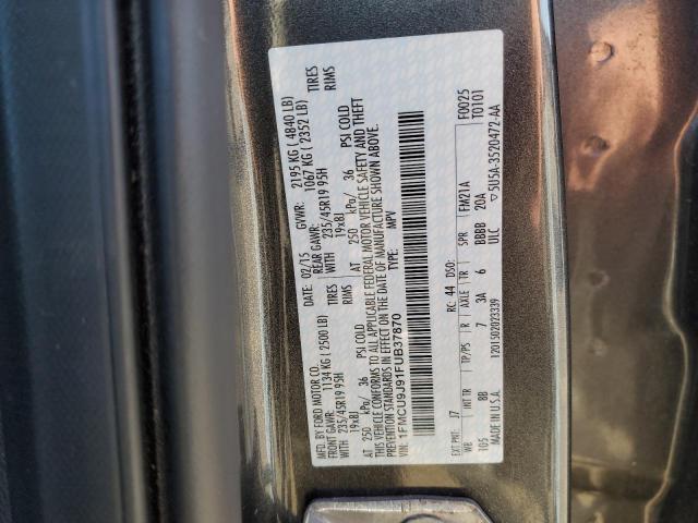 2015 FORD ESCAPE TIT - 1FMCU9J91FUB37870