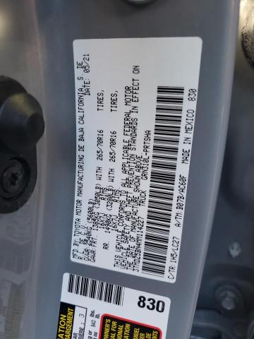 2021 TOYOTA TACOMA DOU - 3TMDZ5BN4MM114227
