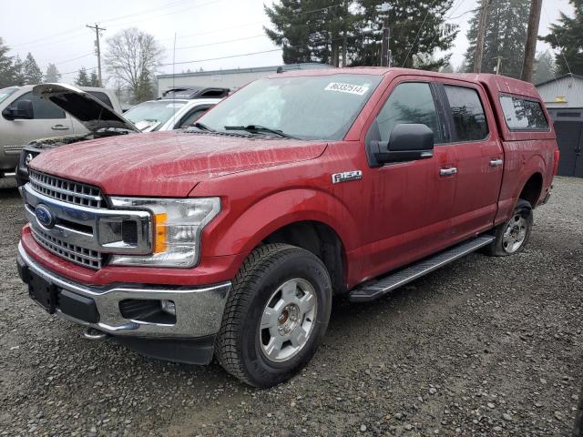 FORD F150 SUPER 2019 red  gas 1FTFW1E54KKC36970 photo #1