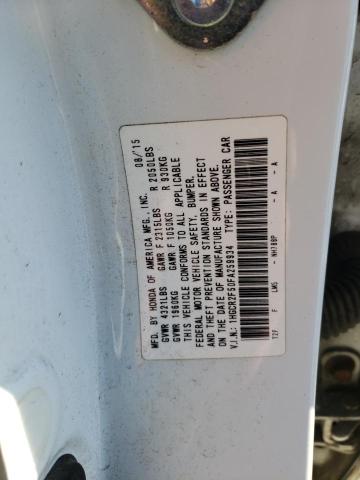 2015 HONDA ACCORD SPO - 1HGCR2F50FA259934