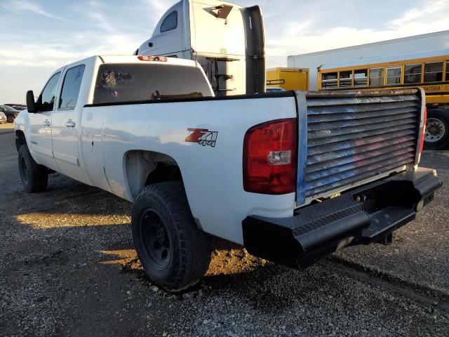 CHEVROLET SILVERADO 2007 white crew pic diesel 1GCHK33657F501553 photo #3