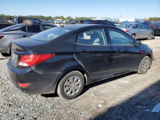 HYUNDAI ACCENT SE 2017 black sedan 4d gas KMHCT4AEXHU370524 photo #4