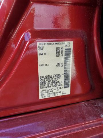 2017 NISSAN ALTIMA 2.5 - 1N4AL3APXHC127167