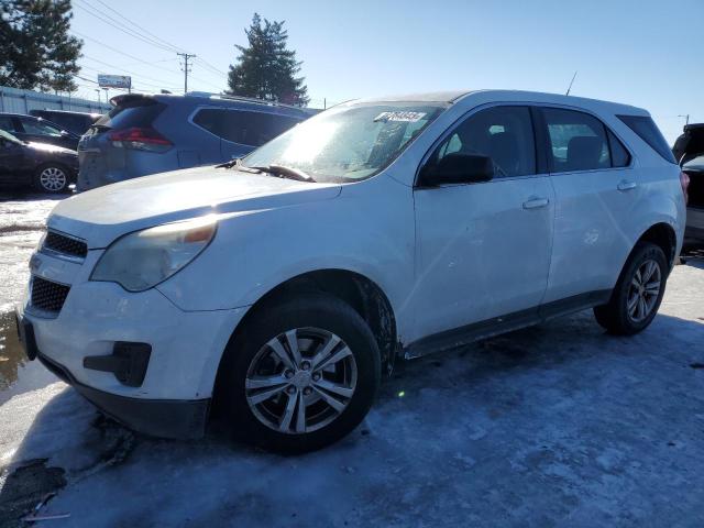 CHEVROLET EQUINOX LS 2011 white  gas 2GNALBEC7B1180599 photo #1