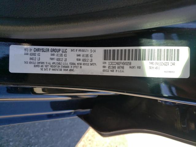 2015 CHRYSLER 200 LIMITE - 1C3CCCAB2FN503258