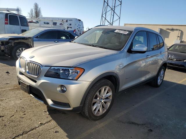 BMW X3 XDRIVE2 2013 silver  gas 5UXWX9C56D0A24425 photo #1