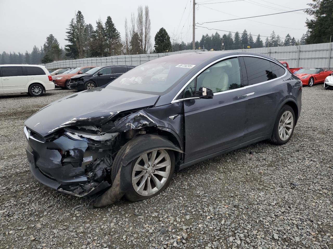 5YJXCBE26LF304435 TESLA MODEL X 2020