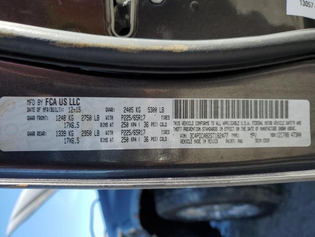 2016 DODGE JOURNEY SE - 3C4PDCAB2GT182477