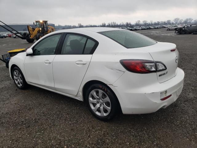 MAZDA 3 I 2012 white  gas JM1BL1UF3C1532054 photo #3