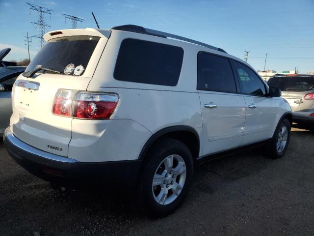 GMC ACADIA SLE 2011 white 4dr spor gas 1GKKVPED6BJ396855 photo #4