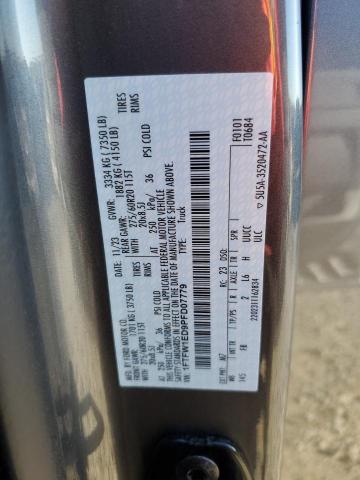 2023 FORD F150 SUPER - 1FTFW1ED9PFD07779