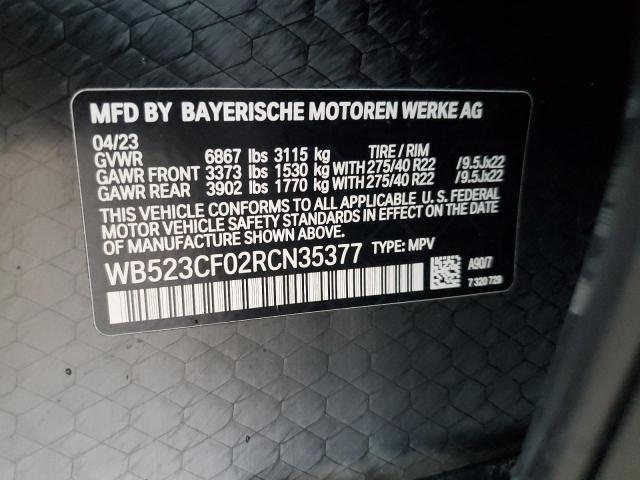 2024 BMW IX XDRIVE5 WB523CF02RCN35377